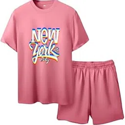 rivanora Men's Polyester Nightwear Set | Co-Ord Pyjama Set with Shirt and Shorts | Breathable and Quick-Dry Sleepwear for Men | Ideal for Hot Weather and Daily Loungewear-picture-45