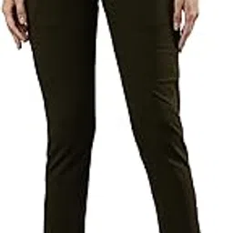 femmora Comfortable Fit Smart Pant, Soft and Breathable Cotton Fabric with Front Zip Button Closure and 2 Functional Pockets, for Women, Pack of 1-picture-36