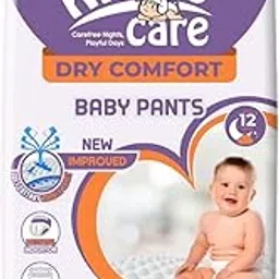 Kiddle Care Dry Comfort Baby Diaper Pants | Large (L) | 9-14 Kg | 30 Pieces | Up to 12 Hours Protection, Prevents Leakage, Wetness Indicator-picture-45