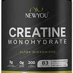 NewYou Creatine Monohydrate (200 Mesh) | 100% Pure Micronized Creatine | Ultra-Fine Powder for Faster Absorption | Boosts Strength, Power & Recovery | Unflavoured | No Fillers-picture-21