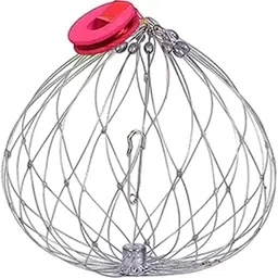 Bnf® Crab Net Outdoor Repeated Use Tackle Fishing for Lobster Crayfish Crabs 52cm Sparse Net|1x Crab Net|Nets| Fishing-picture-24