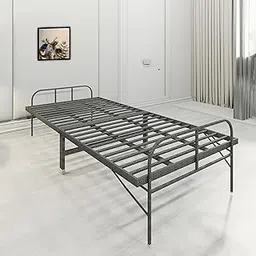 PS PARVESH SMART� (5 Year Warranty Metal Platform Folding Bed for Home (Size 2.5x6.25)-picture-44
