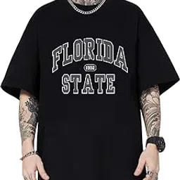 thalasi Men Anime Oversized Baggy Fit T-Shirt | 100% Cotton | White | Anime Print | Round Neck | Half Sleeve-picture-31