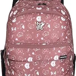arctic fox Kitty Mink School Backpack for Boys and Girls-picture-31