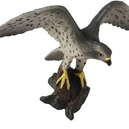 CALANDIS 2Pieces Miniature Birds Model Figurine Statue Scupltue Toy Peregrine Falcon | | Garden D?©cor image 1