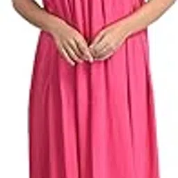 piyali's creation women's Pink Sleeveless Pure Cotton Night for Ladies/Girls - PCW00001397-picture-34