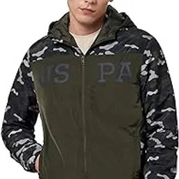 u.s. polo assn. Men's Polyester Standard Length A-Line Coat-picture-44