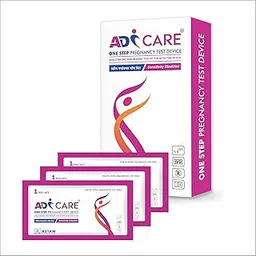 ADiCARE® One Step Urine HCG Pregnancy Test Kit | Accurate Results within 5 mins | Pack of 3-picture-50