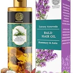 Buddha Natural Bald Hair Oil (150 ml) - Nourishes The Scalp, & Strengthens Hair Roots | for Both Men and Women - With Natural Ingredients-image-3