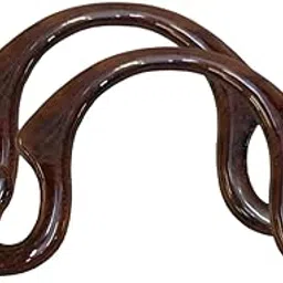 CALANDIS® 2Pcs Resin Handbag Handles Premium Supplies Gift Direct Replaces Hook Shaped Style F | Womens Handbags & Bags | Handbag Accessories-picture-10