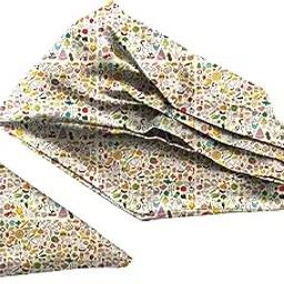 blacksmith Food and Kitchen Collection Printed Satin Neckwear Ascot and Matching Pocket Square Set for Men-picture-28