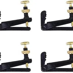 TRENDYNEST 4Pcs 3/4-4/4 Violin String Fine Tuner Adjuster | String | Parts & Accessories | Other Accessories-picture-48