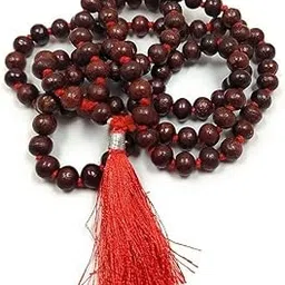 Natural Original Exclusive Red Sandalwood Pure Lal Chandan ki mala 108 Beads-picture-37