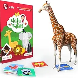 PlayShifu Safari 60 Animal Flashcards for Kids - 4D Educational iOS and Android Augmented Reality Based Fun Learning, Interactive Game ( 2-10 years, Multicolor)-image-17
