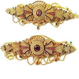 risyanka jewels Women Stylish brass gold plated armlet RJ902-picture-21