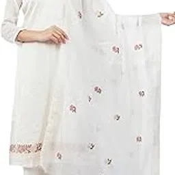 eelika Kota Doriya Embroidered Salwar Suit Set with Floral Design, 3-Piece Traditional Dress-picture-42