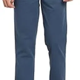 turtle Men Cotton Stretch Solid Ultra Slim Fit Casual Trouser-picture-10