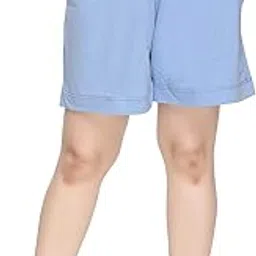 cupid Women's Regular Fit Plain Cotton Comfortable Bermuda/Shorts for Sports, Yoga, Daily Use Gym, Night Wear for Girls-picture-58