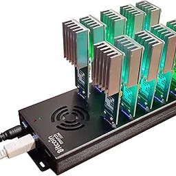BitcoinMerch.com 10 Port 120W USB 2.0 Power Hub 12V 10A PSU for NewpPac, Antminer, Moonlander-image-49