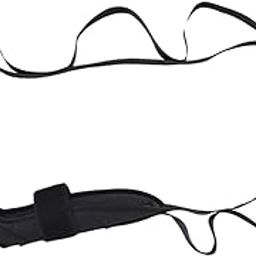 ATORSE Yoga Stretching Strap Calf Leg Stretcher Tendonitis Band for Exercise Black-picture-15