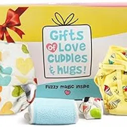 SuperBottoms Gift Combo Pack of 1 Newborn UNO, 1 Dry Feel Langot, 1 Dry Feel Soaker & 1 Keychain| Baby gift set for newborn | Baby shower gift for parents| newborn gift set| Pack of 4 items-picture-12