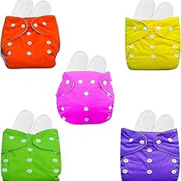 Kritiu Baby Cloth Diapers 0 To 3 Years | Side Leakage Proof Washable Reusable Diaper For 5 Diaper White Black Insert Pad New Born Baby (Pack Of 15) (Multicolor_4)-picture-16