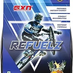 GXN Refuelz 1kg | Electrolytes | Contains Glutamine & BCAAs | Pineapple | Zero Added Sugar | 30 Servings-picture-28