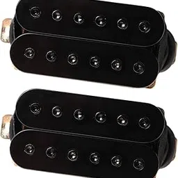 Enakshi (LABEL) 2Pcs Guitar Pickup Double Coil 4P Prewired for Electric Guitar Instrument Black|Acoustic-Electric Guitar|Electric Guitar|Guitar Accessories-image-8