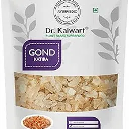 Dr. Kaiwart Gond Katira | 200g | Plant-Based Superfood | Natural Edible Gum | Cooling Ayurvedic Herb for Digestion, Immunity & Energy | Organic, Vegan & Gluten-Free-image-24