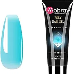 Neon15ml Poly Nail Gel Finger Extension Nail Art Manicure Luminous Acryl Gel Varnish Hybrid UV LED Hard Builder Nail Gel Polish (MOB-15ml-PGY05)-picture-25