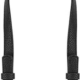 MYADDICTION 2xPU Leather Purse Handles DIY Shoulder Bag Replacement Straps Bag Belt Black-image-57