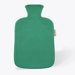 Coronation Hot Water Bag (Large) with Plain Premium Soft Fleece Cover | Green | 2 Liters Capacity | Premium Feel Bag | Great for Cramps, Pain Relief & Cozy Nights | Feet and Bed Warmer for Adults, Kids-picture-10