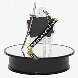 troll gadgets Katana Keychain 6 Inch | Unsharpened Metal Katana Keyring with Sheath | Demon Slayer Inspired Katana Keychain for Car, Bike & Bag – Collectible Gift for Men & Boys-picture-23