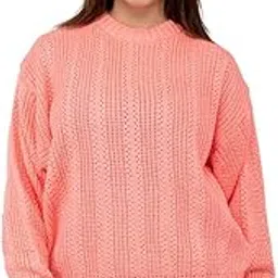 Women's Wool Casual Pullover Sweater-picture-39