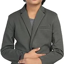 tahvo Male Open Front Modern Blazer (KDZ20002-7-8 Y_Green-picture-48