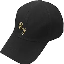 Customised Name Cotton Cap for Men and Women, Free Size. Valentine Day Birthday Anniversary Wedding Engagement Gift for Husband Wife Girlfriend-image-2