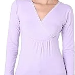 motherly Women's Soft Modal Cotton Maternity Nursing Top and Skirt Loungewear-picture-55