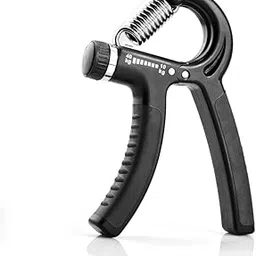 OLAHRAGA Hand Grip Strengthener Adjustable Resistance from 10-40kg, Hand Gripper Perfect for Athletes to Muscle Building and Injury Recovery Forearm Exerciser (Black)-picture-11