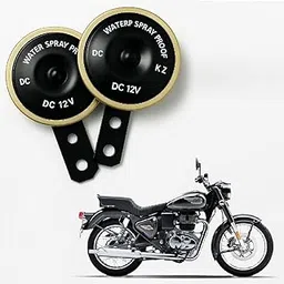 Bike Horn | Capable for Royal enfield Bullet 350 | Powerful Sound | (Pack OF 2)-picture-21