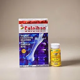 Ayurvedic Calciban Syrup and Good Health Capsule Combo | Natural Calcium Supplement | Natural Ingredients | 450 ml. + 50 Capsules-picture-27