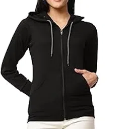 rravayki Women's Fleece Zipper Hoodie Jacket-picture-40