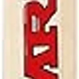 Popular Willow Cricket Bat M Size 2 (6-7 Year Year Old Kids) with Ball Pack of 1, Wood-image-0