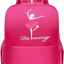 saz dekor Ballet Dance Backpack Casual Cute Dance Shoe Bag for Gymnastics Gift Dancing red dancing-picture-34