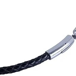 konmay Braided Leather Pendant Necklace Cord for Men&Women,Leather Chain Necklace, Leather Chokers with Stainless Steel Clasp-picture-57