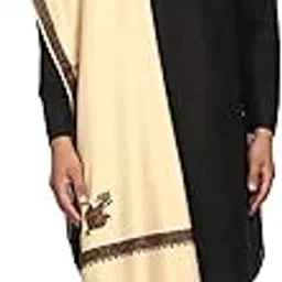 swi with label Men's Kashmiri Embroidered Wool Shawl-picture-46