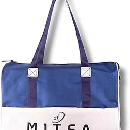 MITFA Stylish Hand Duffle Bag | Compact & Comfortable Travel Luggage | Hand Duffel & Gym Bag for Men & Women (Blue)-picture-33