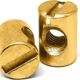 Rely®⇒VP INDUSTRIES (Pcs-25) M6x11 mm Cylinder Barrel Nut Phillips Head Cross Dowel Connector | For Fixing & Joining Drawers, Cabinets, Wardrobes, Cupboards, Beds & Furniture-picture-16