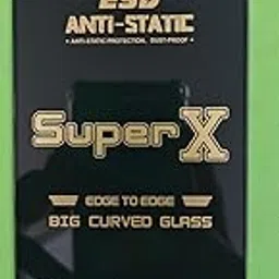 KNXINDO Super X ESD Anti-Static Screen Protector for iPhone 13 Pro Max/14 Plus/15 Plus, Edge to Edge Curved Tempered Glass, 9H Hardness, Anti-Fingerprint, HD Clarity-picture-22