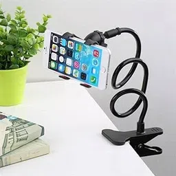 Techgadget Universal Long Heavy Duty Metal Built Lazy Mobile Phone Holder Mount Flexible Stand for Bed Desk Table Car-picture-30