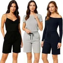 jovo Clothing Accessories Novelty Special Use Clothing Uniforms Work Safety Scouting Uniforms Women's Shorts R001 VJY26 Black Grey Navy Parent-picture-11